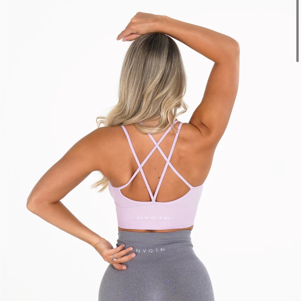 NVGTN Flourish Seamless Bra - Blush